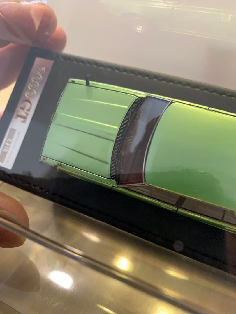 イグニッションモデル　1/43 スカイライン　GT-EL C210 グリーン