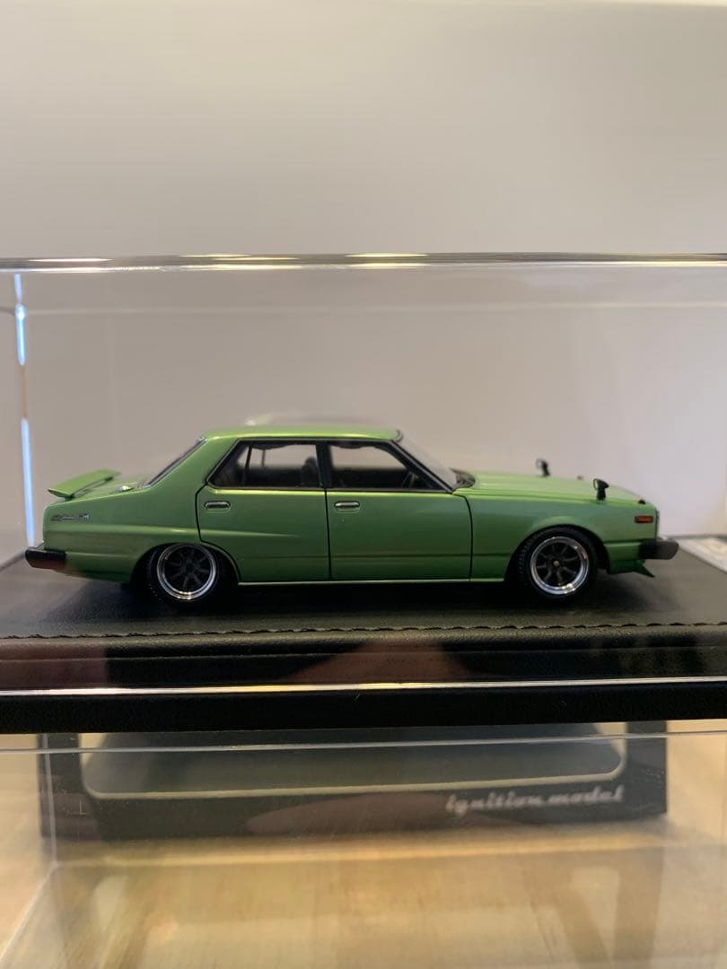 イグニッションモデル　1/43 スカイライン　GT-EL C210 グリーン