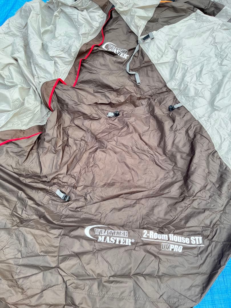 Coleman ウェザーマスターワイド2ルームハウスSTD　グランドシート付き