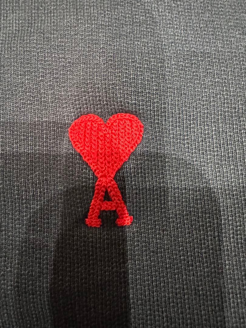 【美品】ami スウェットMサイズ ネイビー