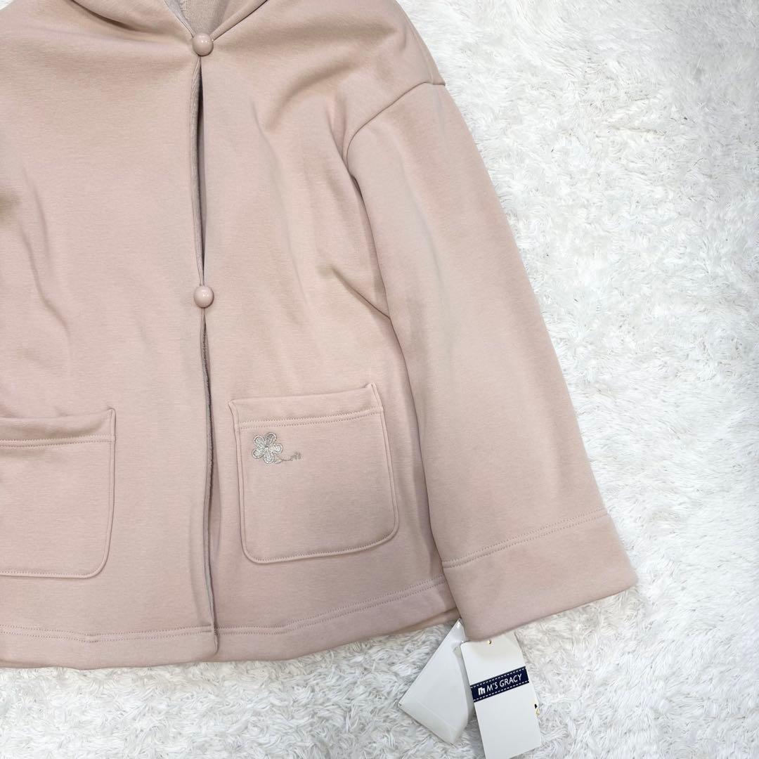 【新品タグ付き✨】エムズグレイシー　コート　ボンバーヒート　42 2023年