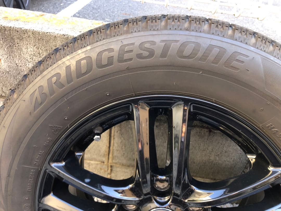 195/65R15 スタッドレス4本 アルミホイール付き ブリザック