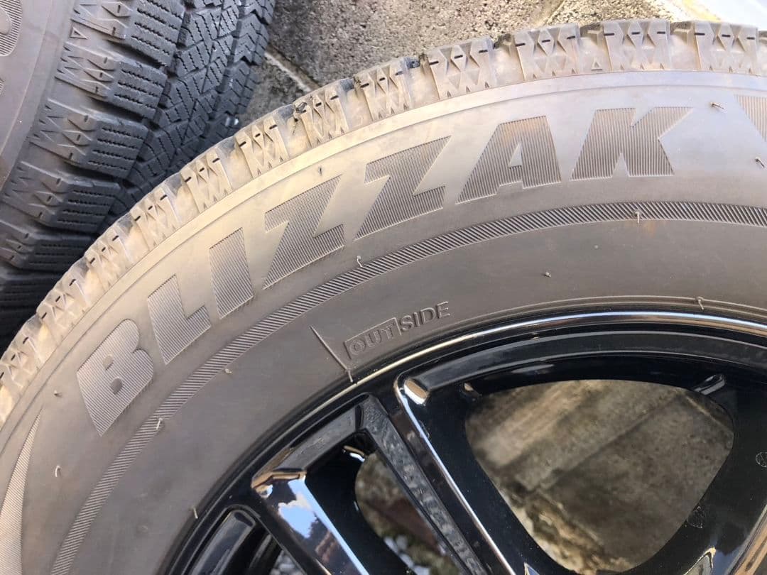 195/65R15 スタッドレス4本 アルミホイール付き ブリザック