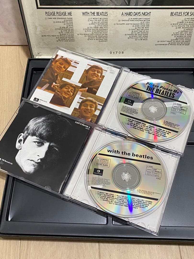 The Beatles 限定版コンパクトディスクセット