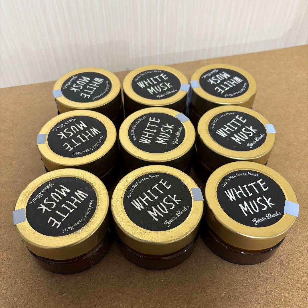 ジョンズブレンド ハンド&ネイルクリーム モイスト ホワイトムスク
