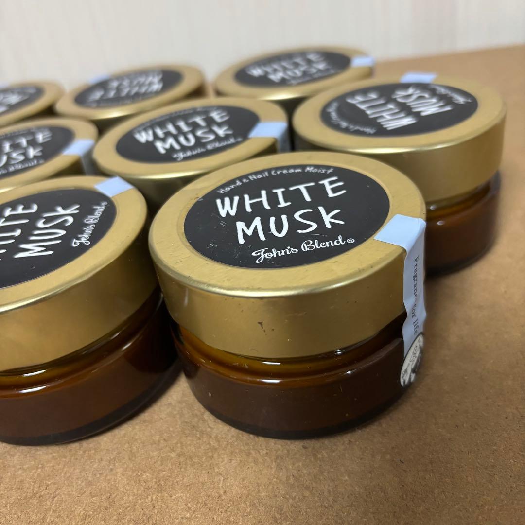 ジョンズブレンド ハンド&ネイルクリーム モイスト ホワイトムスク