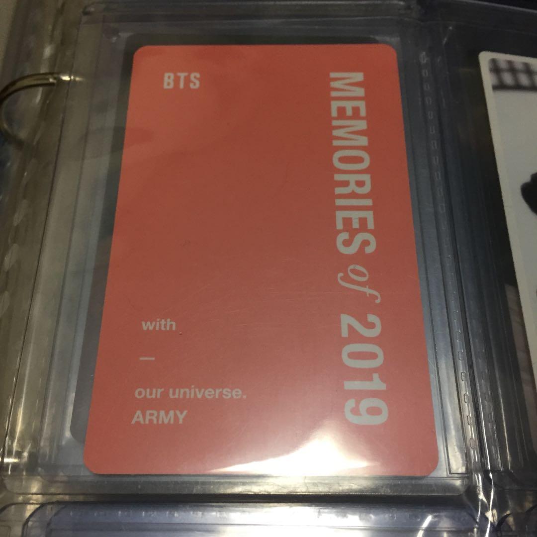 BTS Memories2019 DVDトレカ