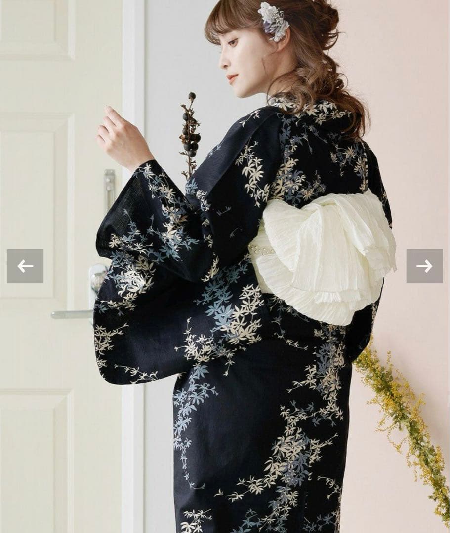 DITA ディータ Dita 浴衣 如月の萩ながれ 5点セット