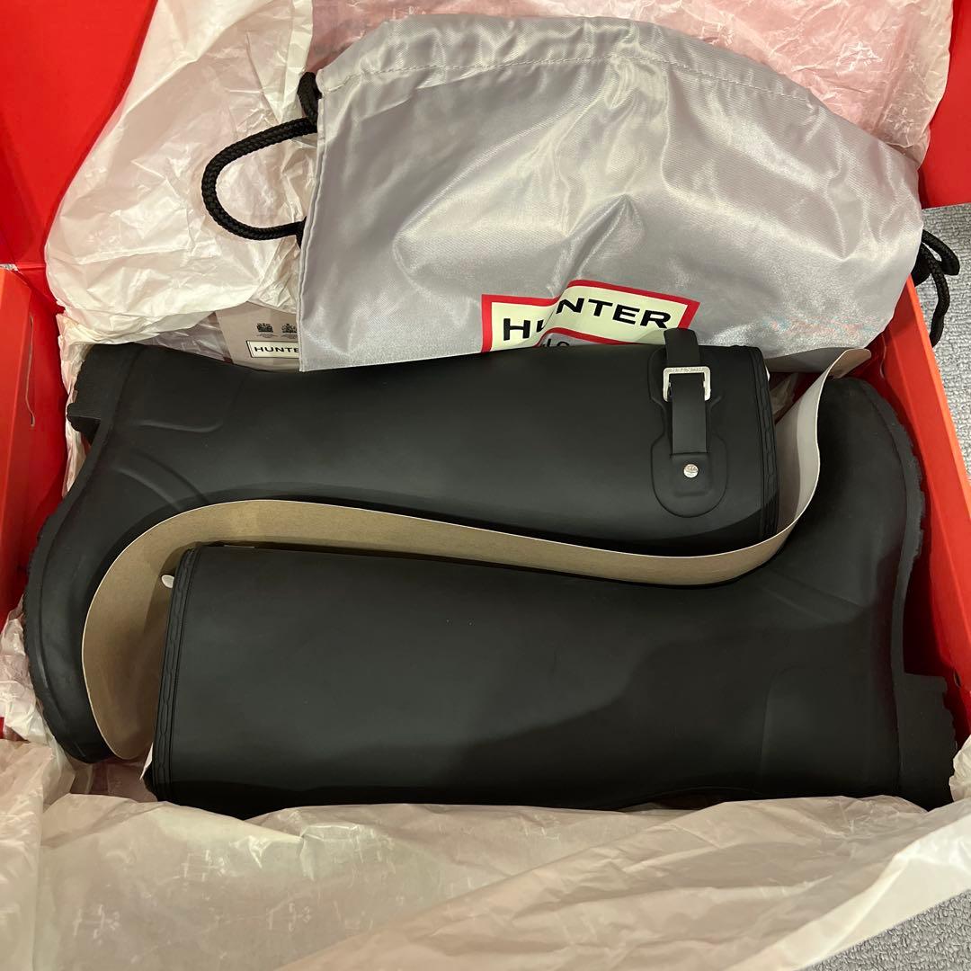 新品未使用　HUNTER オリジナルトール　レインブーツ　収納袋付き　長靴