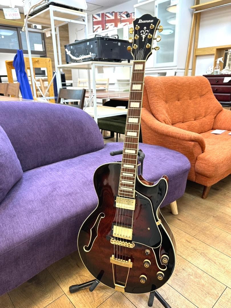 ♪Ibanez AG95-DBS-12-05 フルアコースティックギター♪