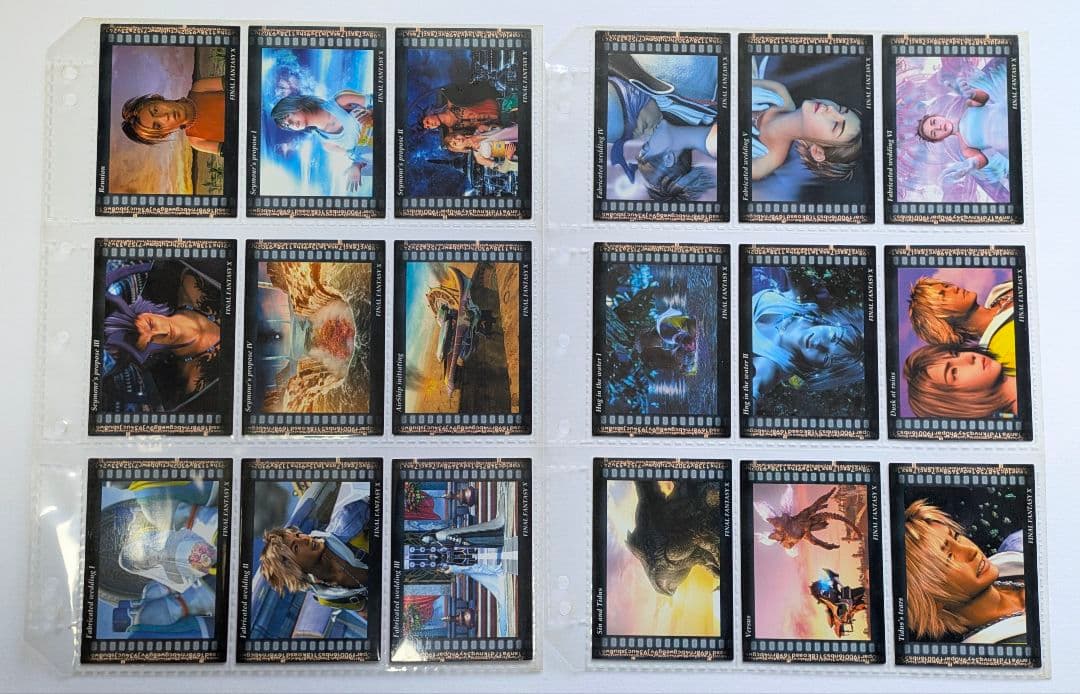 ファイナルファンタジー10　アートミュージアム　フルコンプ　＋P_02付き　初版