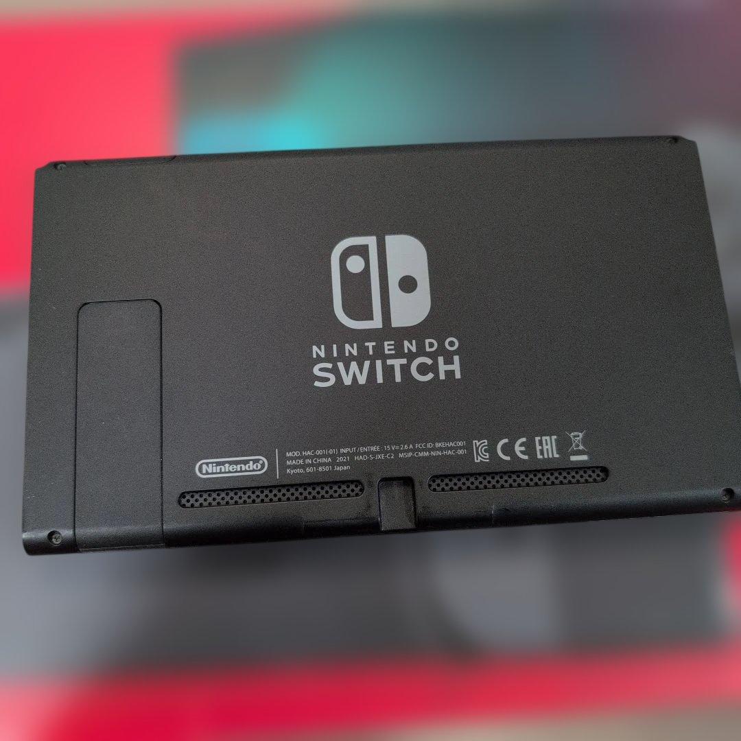【バッテリー強化版】Nintendo Switch 本体 グレー 動作品　箱付き