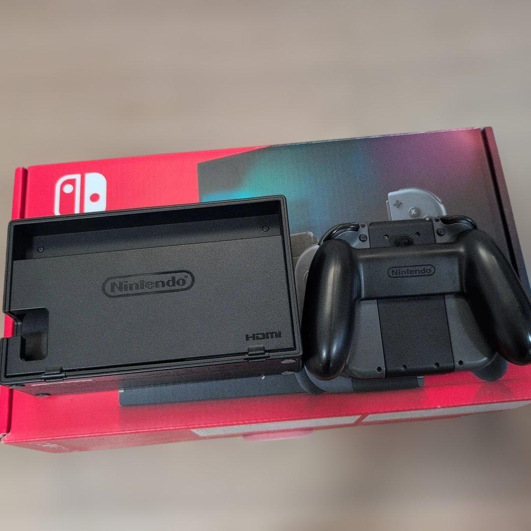【バッテリー強化版】Nintendo Switch 本体 グレー 動作品　箱付き