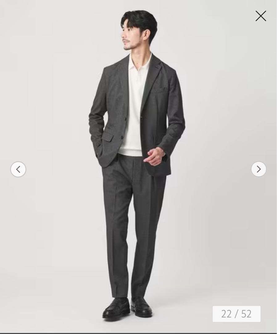 【新品】BEAUTY&YOUTH・WEB限定セットアップ（裾上げ済み）洗濯可