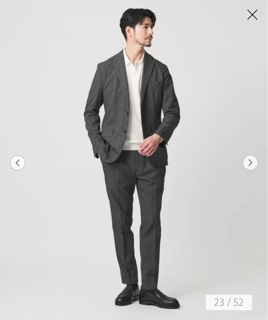 【新品】BEAUTY&YOUTH・WEB限定セットアップ（裾上げ済み）洗濯可