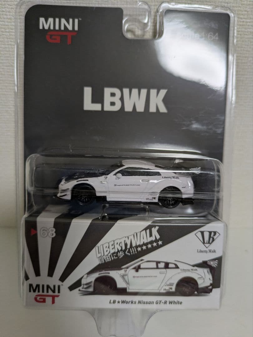 MINI GT LB・Works Nissan GT-R ホワイト