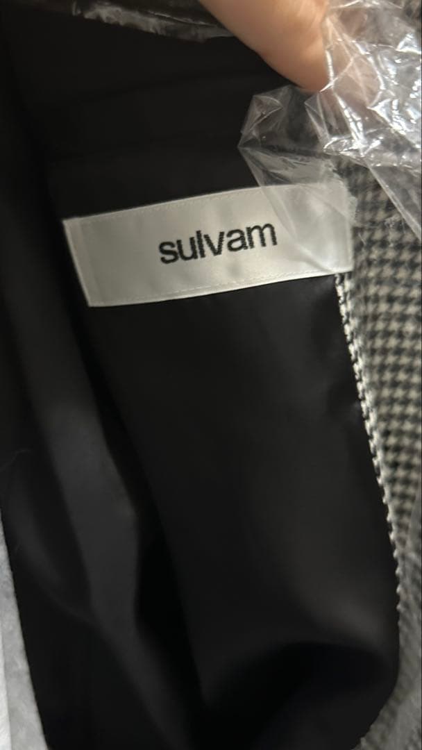 ジャケット・アウター sulvam 3 BUTTON SLIT JACKET