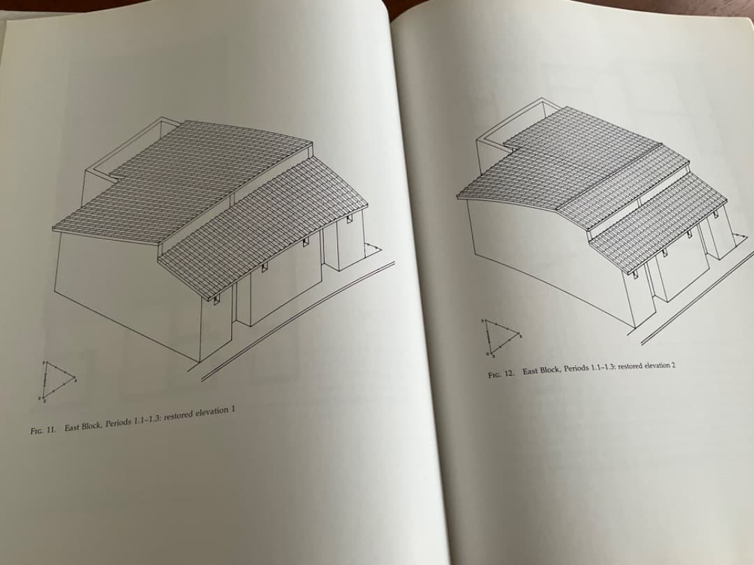 大型本　ローマ時代のCasa 家屋に関する専門書　英文　詳細は説明ご覧ください