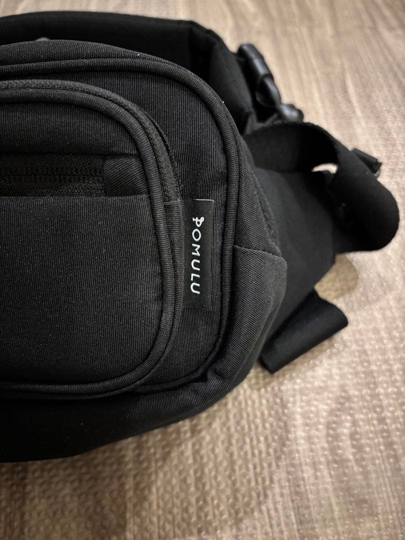 【POMULU ポムル】2WAYヒップシート 新型 ブラック