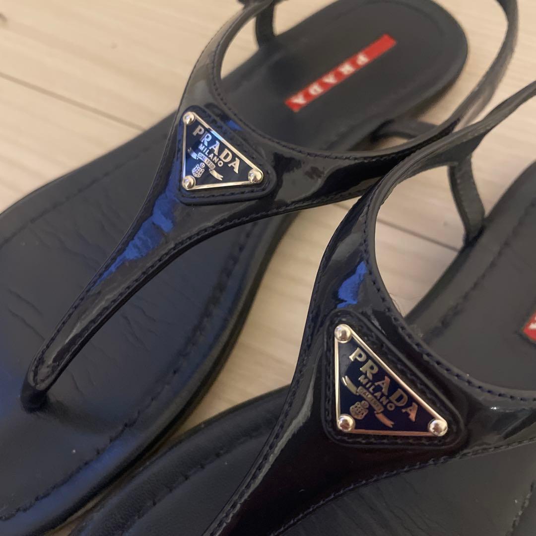 プラダ♡サンダル　37ハーフ　23.5センチ
