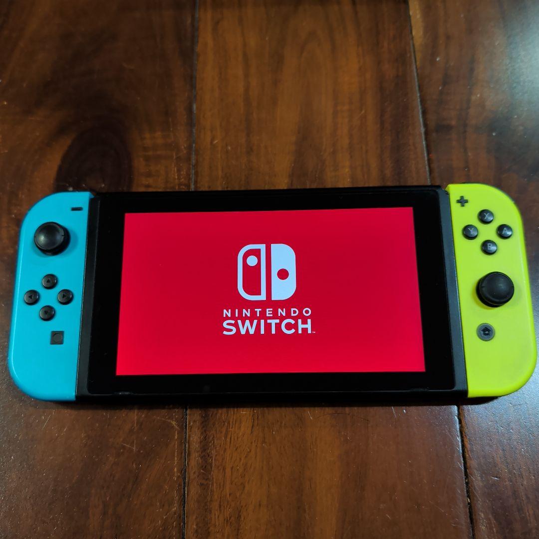 Nintendo Switch 本体 青と黄のジョイコン
