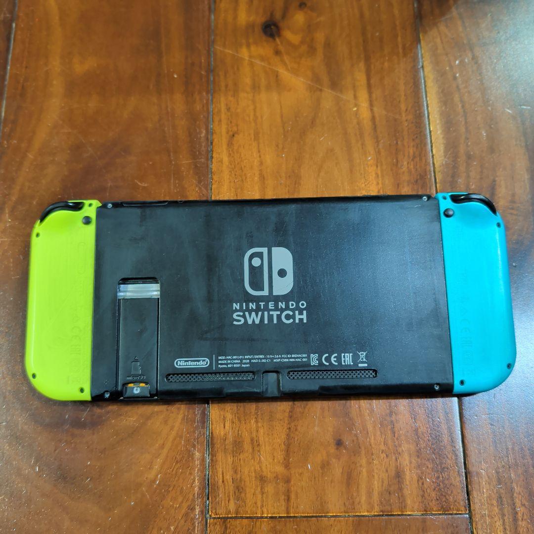 Nintendo Switch 本体 青と黄のジョイコン