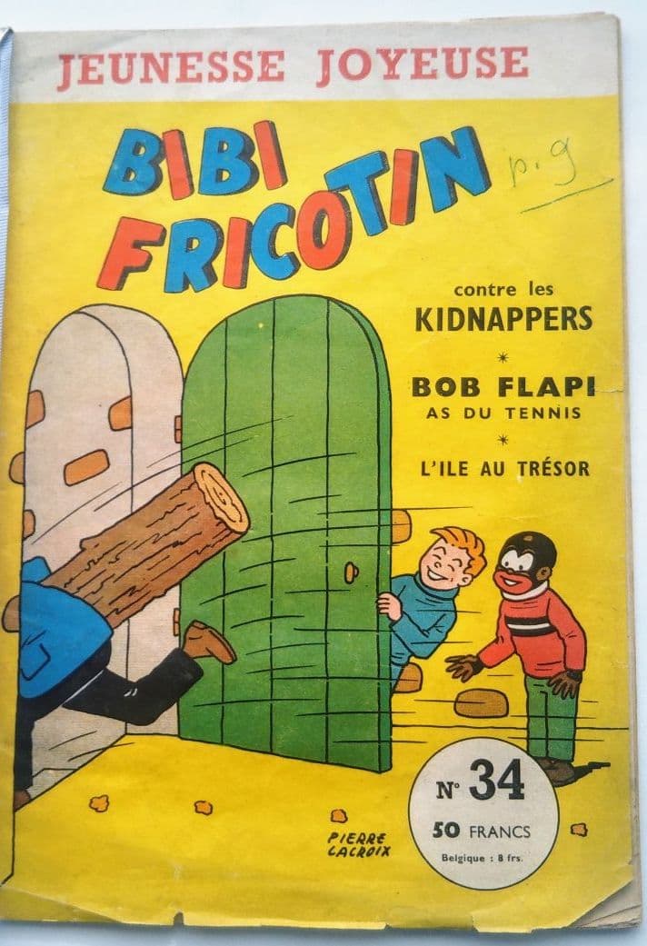 【希少】50年代フランスのコミック誌　BIBI FRICOTIN