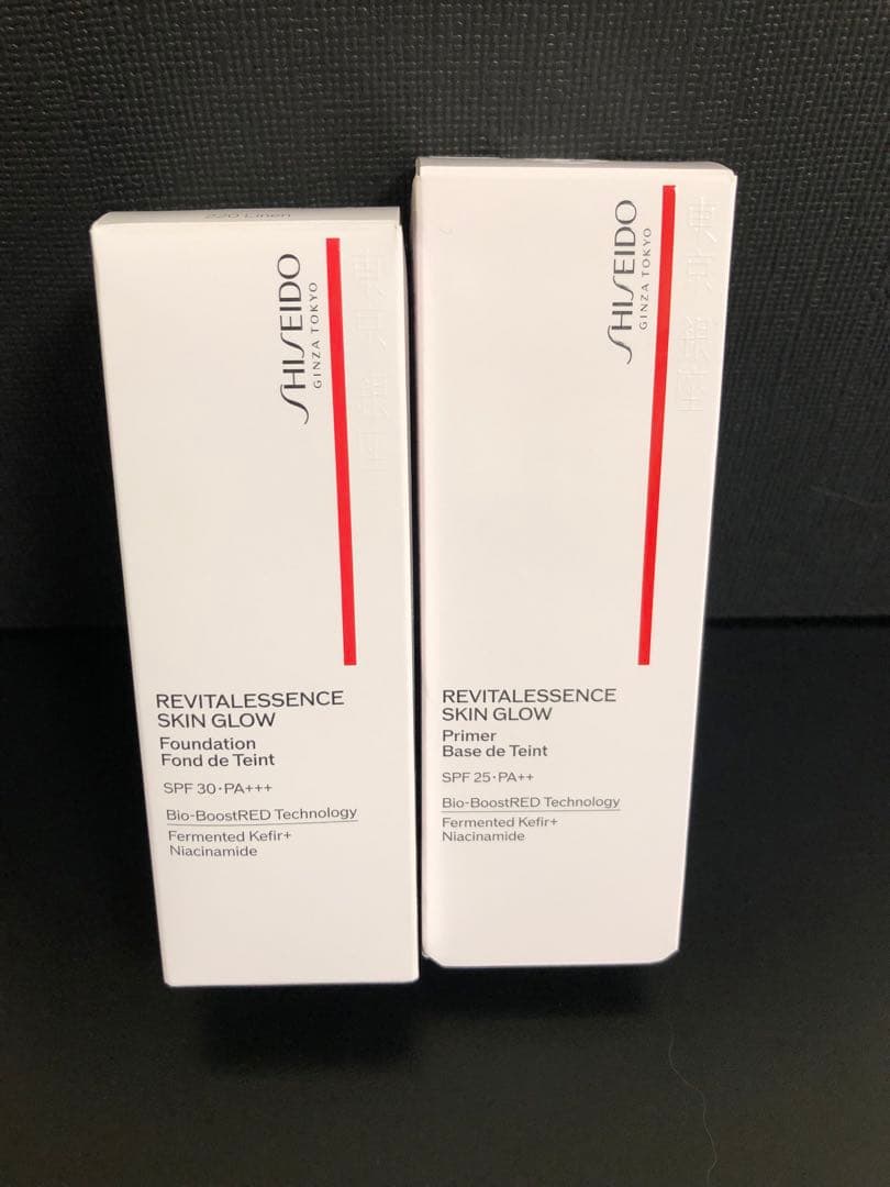 SHISEIDO エッセンス　スキングロウ　ファンデーション　& プライマー