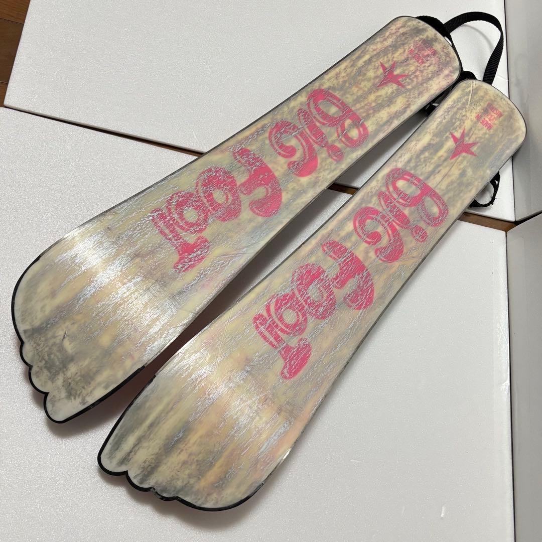 KNEISSL クナイスルショートスキー ビックフットBIGFOOT 66cm