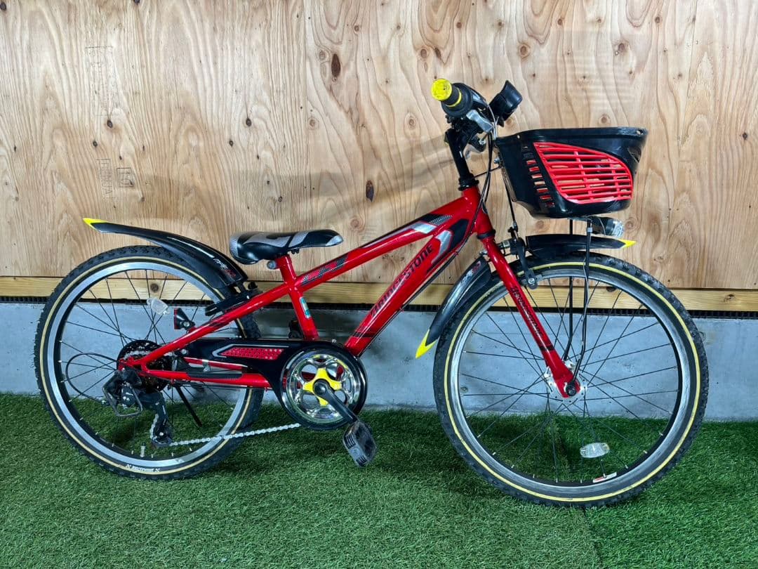 お引き取り限定 ブリヂストン 22インチ クロスファイヤージュニア 外装7段ギア