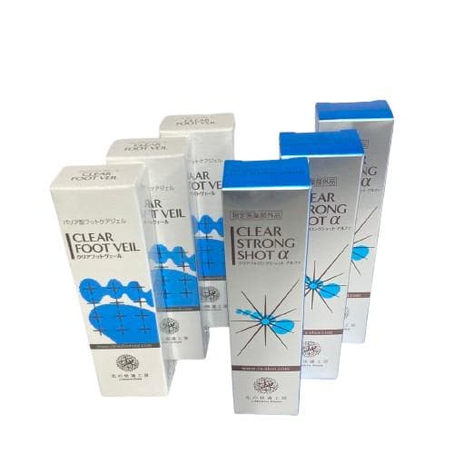 北の快適工房　クリアストロングショット　クリアフットヴェールセット