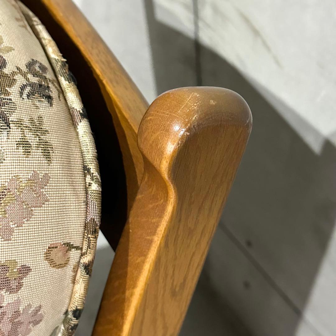 ✦80s✦ コスガ家具 KOSUGA 1Pソファ アームチェア｜昭和 ゴブラン織