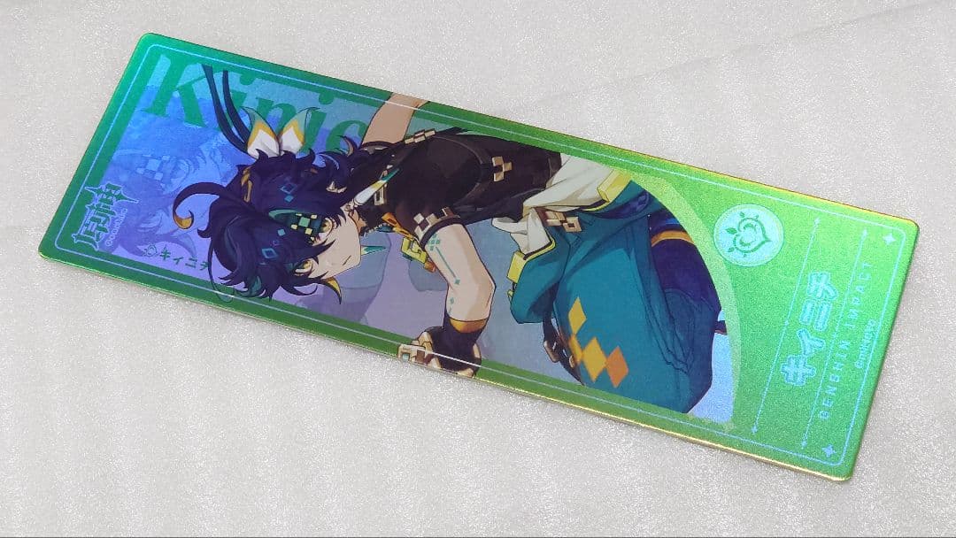 キィニチ チケット風カード 原神 テイワット POP UP STORE 2024