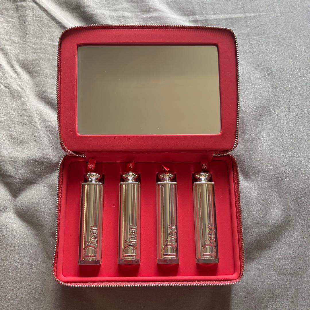 Dior Addict 口紅 4本セット ピンクケース