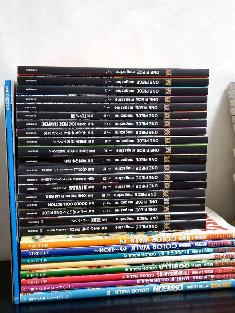 尾田栄一郎画集　全巻　セット　ワンピースマガジンつき