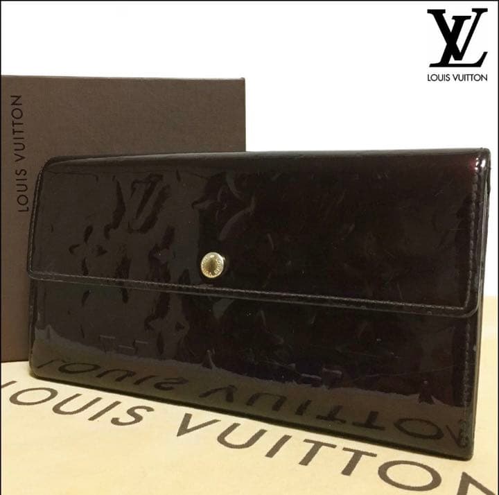 美品ルイヴィトン二つ折り 長財布★ レディース　M93524