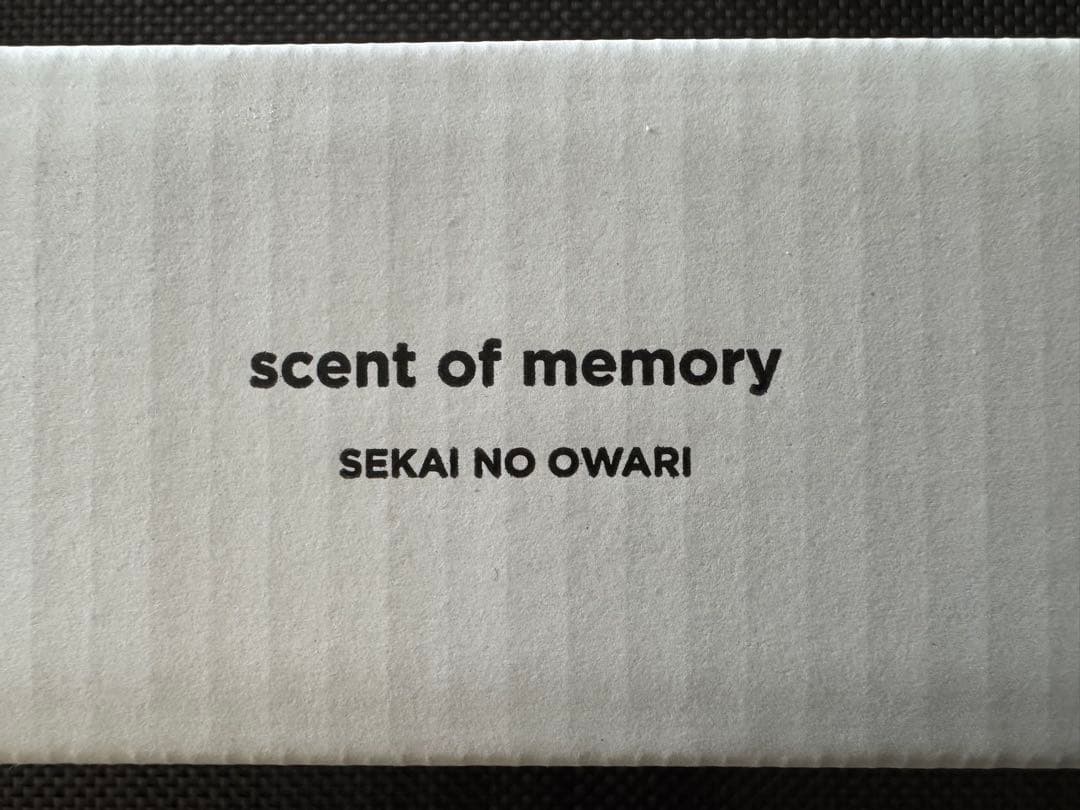 SEKAI NO OWARI scent of memory キャンドル盤