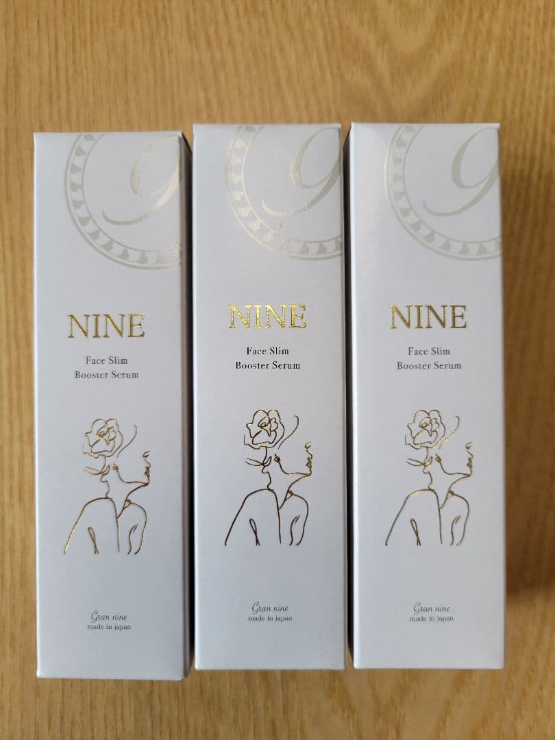 【新品未使用】3本セット★50%オフ★NINE フェイススリムブースターセラム