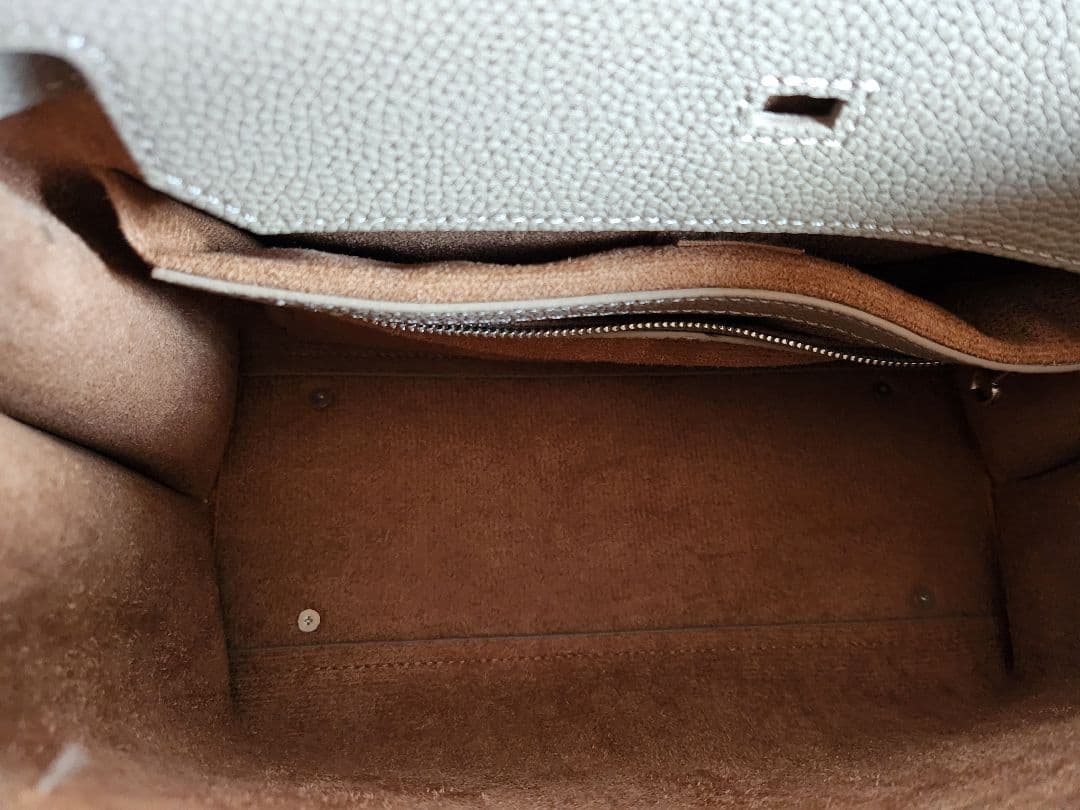 ★☆ so4store デボネア スモール ハンドバッグ　グレージュ