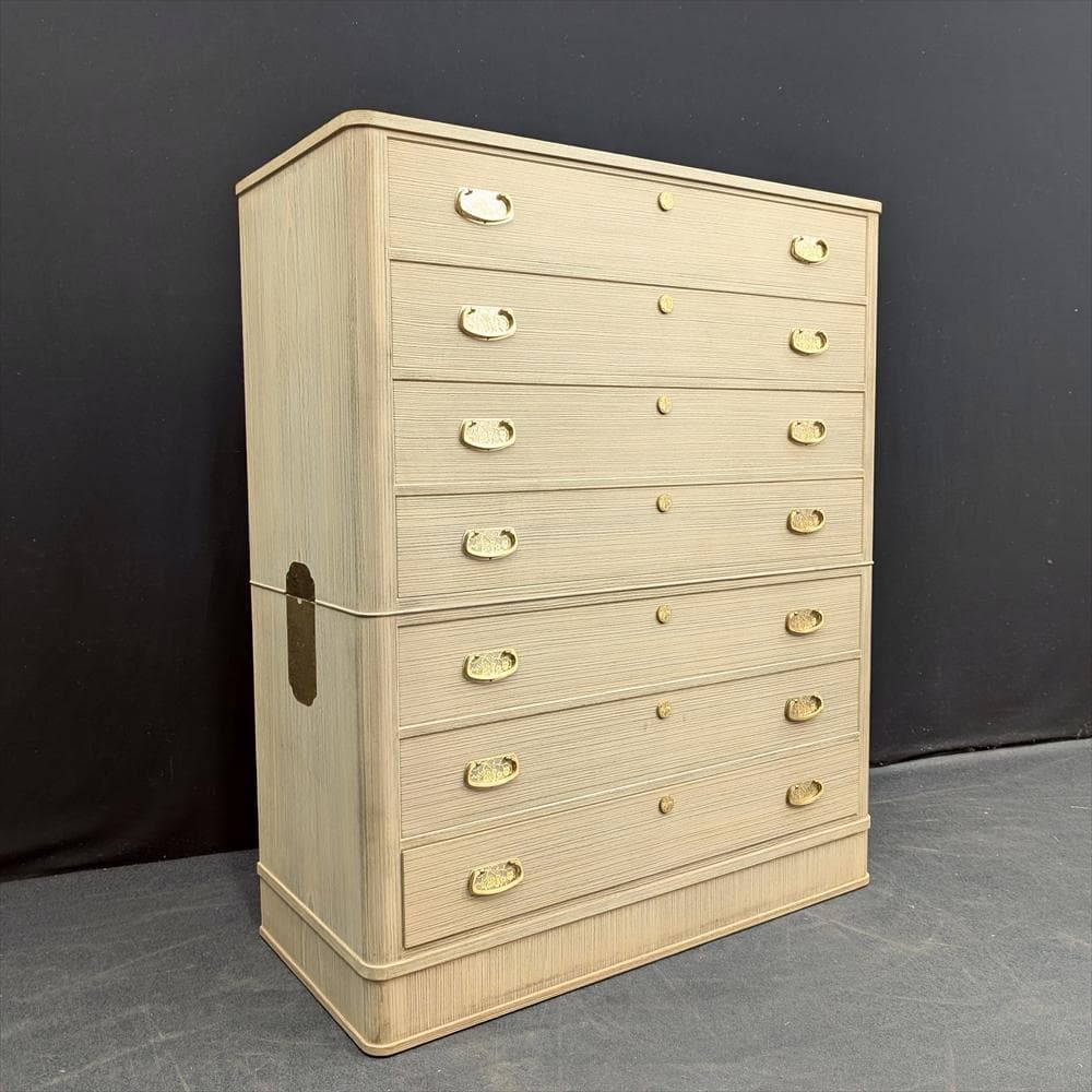 美品　総桐　桐箪笥　整理箪笥　和箪笥　箪笥　タンス　チェスト　引き出し　民藝