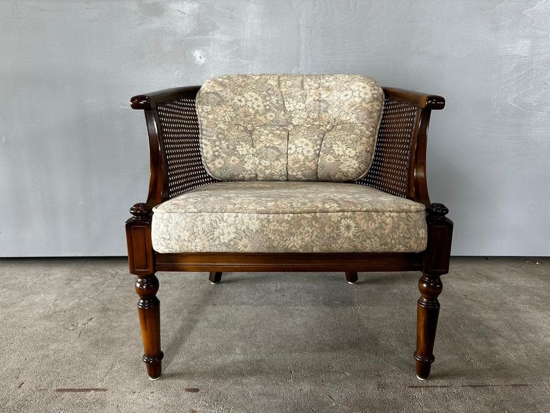 『karimoku』カリモク 肘掛けチェア シングルソファ チェア 椅子 イス.