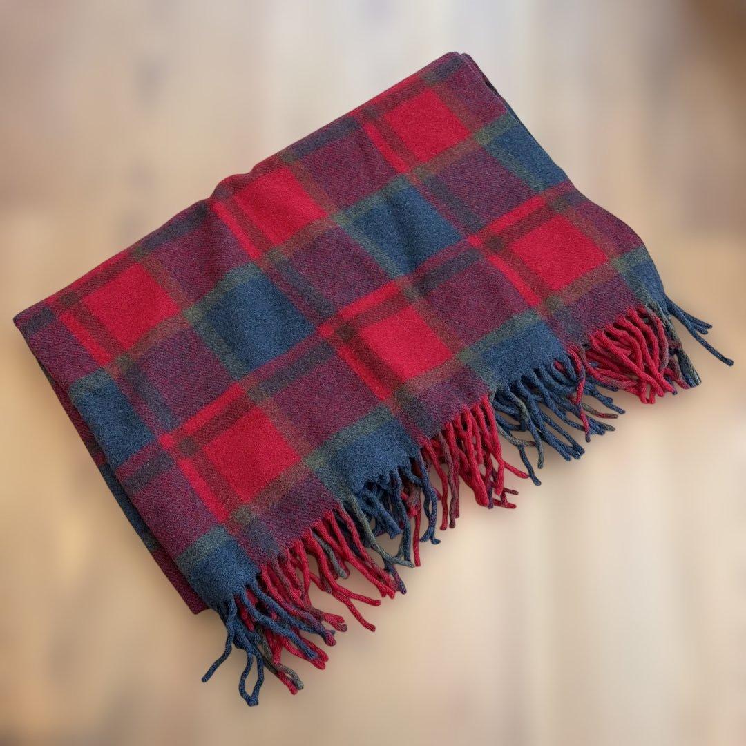 ヴィンテージPENDLETON 大判ひざ掛け ブランケット ウール100%