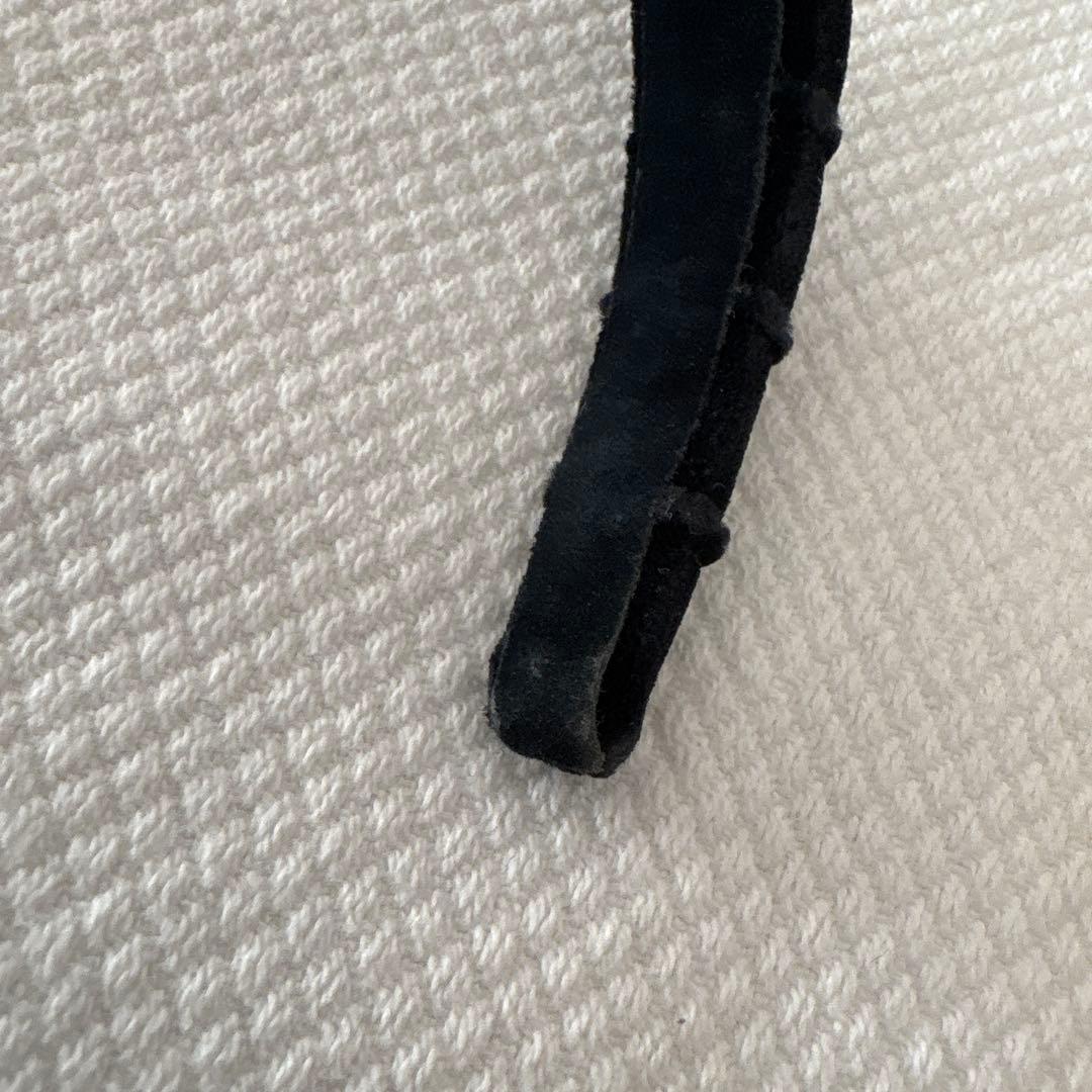 アレクサンドルドゥパリ ベロア カチューシャ ブラック