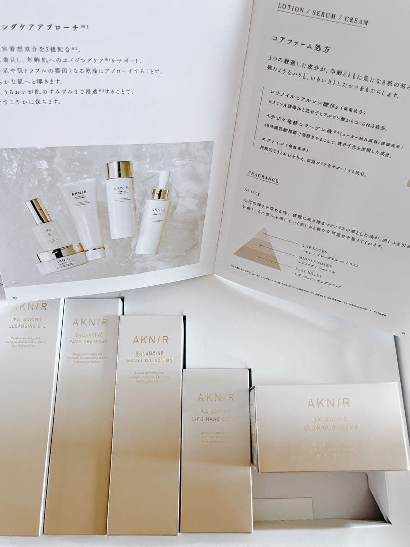 AKNIR アクニー スキンケア 5点set マスターパック❤️新品　未開封❤️