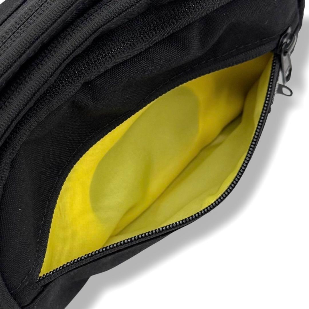 Hugoo 2way ヒップシート 抱っこ紐 ウエストポーチ ナイロン ブラック