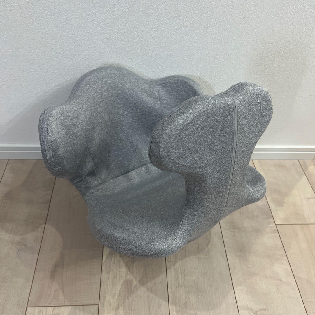 開脚チェア グレー