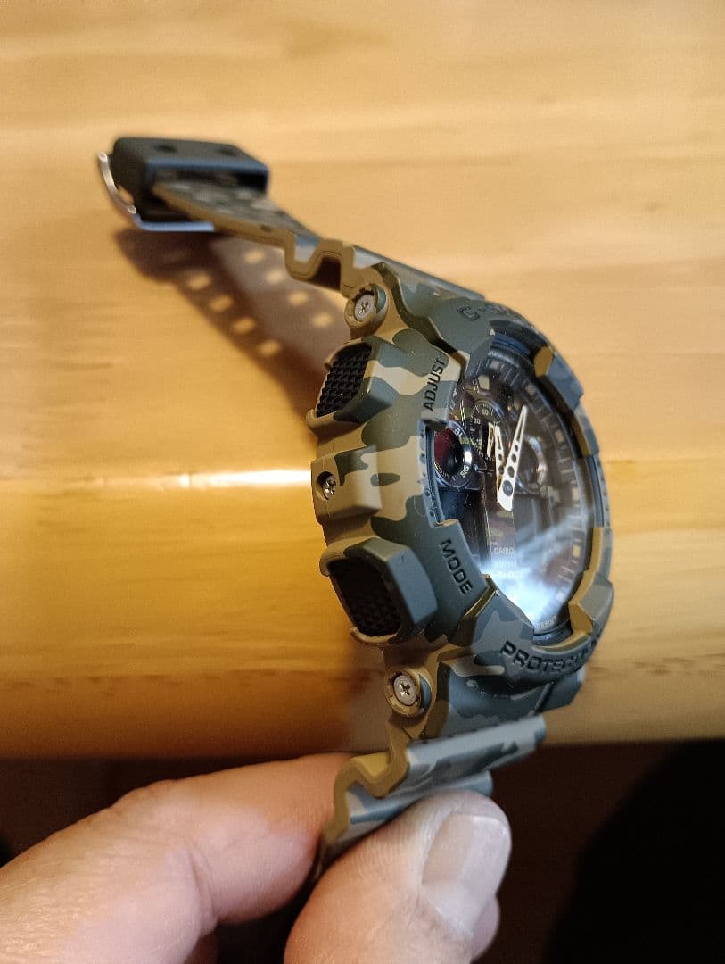 G-SHOCK 電池新品 GA-100CM 迷彩 Gショック　アーミー