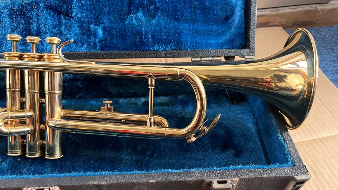 ゴールド 美品 トランペット Nikkan TR-134 TR-133 ニッカン