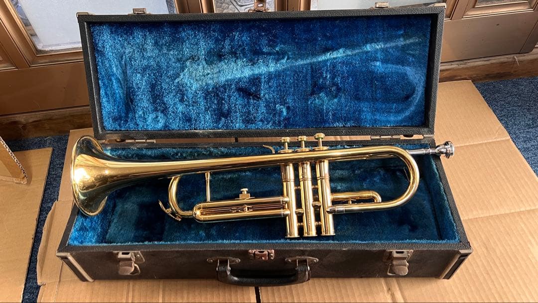 ゴールド 美品 トランペット Nikkan TR-134 TR-133 ニッカン