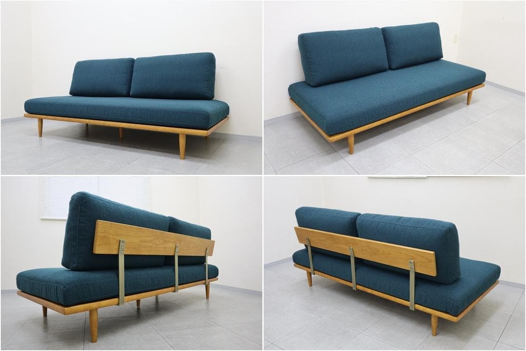 新品 B品 unico ウニコ ZIZZI ジッジ ソファ ベッド 3人掛け